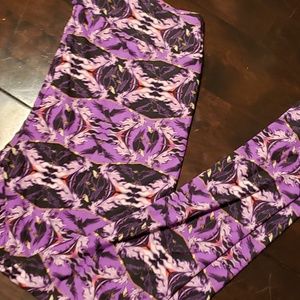 TC Disney LuLaRoe Maleficent Raven print
